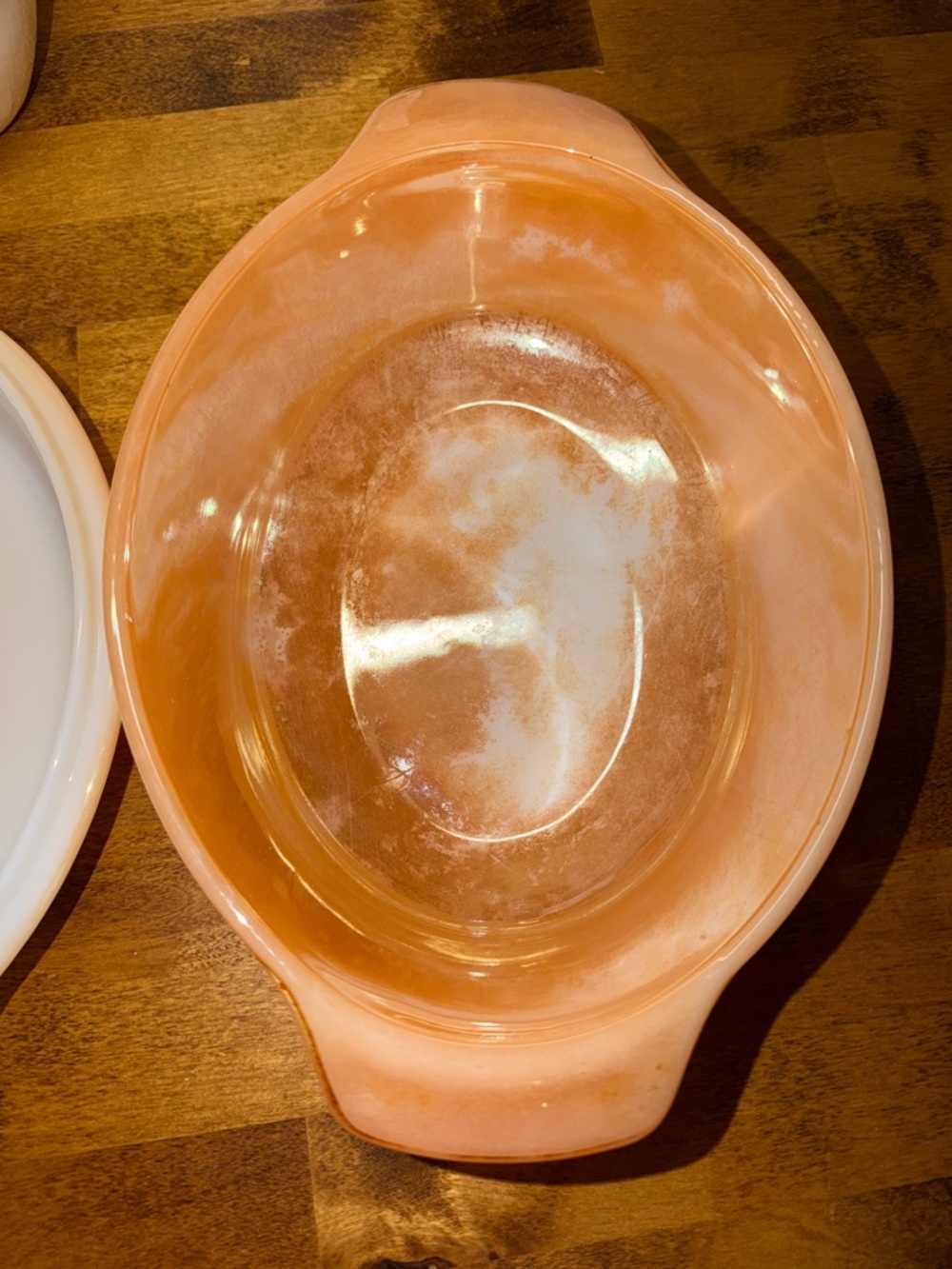 Vintage 1950’s-1960’s Anchor Hocking Amber Glass Covered Casserole Dish - Picture 4 of 5